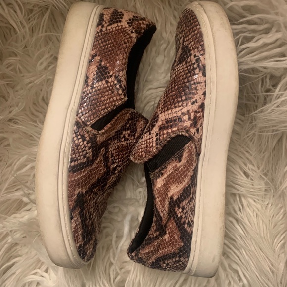 H&amp;M Shoes Snake Print Slipon Sneakers Poshmark
